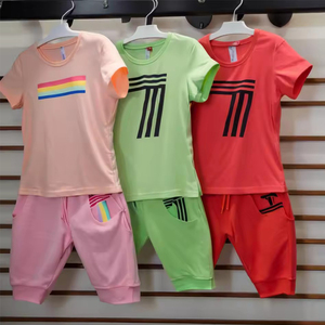 Conjuntos de Ropa Infantil de Algodón de Alta Calidad, Lote Mixto, Ropa de Verano para Niños y Niñas, Venta al Por Mayor - Product Image 6