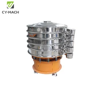 CY-MACH fabbrica di vendita diretta industriale in acciaio inox polvere di rame rotativa macchina a schermo vibrante