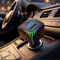 LS Lecteur MP3 Bluetooth portable universel pour voiture avec chargeur de téléphone et lumière LED, idéal pour la lecture de musique – Meilleures ventes