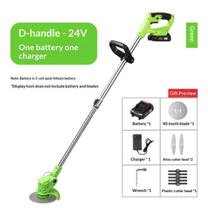 Lawn Mower Telescopic Model Rechargeable Lithium Battery <b>Protective</b> <b>Shield</b> Portable High-Power Blade Grass Cutter C--150 Recharg - Product Image 6