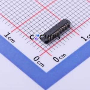 HDGC0601WR-S-12P Wire-to-Board Pin Header SMD,P=0.6mm,Horizontal Mount Connector 1x12P 0.6mm Horizontal Mount 12P - Product Image 2