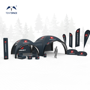 Grande Tenda Gonfiabile Esagonale a Struttura Pneumatica Ermetica per Eventi Esterni Gazebo da Esterno - Product Image 4