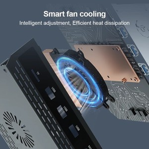 Hystou Mini PC in-tel lõi I7-1165G7 DDR4 RAM USB3.0 kích thước nhỏ văn phòng sử dụng Mini PC cho những dịp khác nhau, hỗ trợ VESA núi - Product Image 2