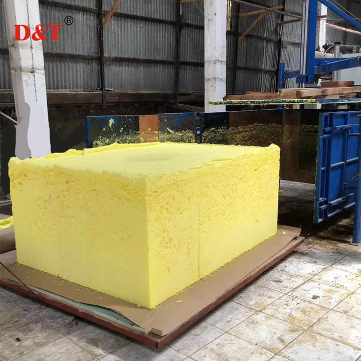 PLC Control Semi-automatic Batch Box Foaming Machine PU Foam Making Machine