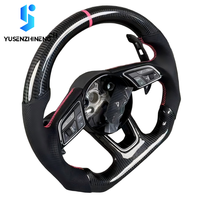 Volant de voiture personnalisé en fibre de carbone pour Audi A4 B9 A5 B8 Q3 A3 S5 B8.5 S3 A6 C7 S4 B9 Q2 A7 S4 A3 R8 8y C8 Q5 SQ5 A8 D3 D4 rs