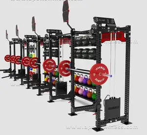 functional fitness custom fabricated heavy duty and home gym rigs rack platform