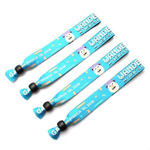 Pulsera Deportiva VIP de Tela para Eventos, con Soporte Directo de Fábrica - Product Image 5