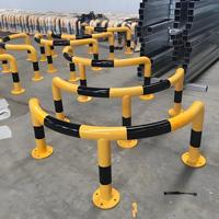 Barrière anti-collision en acier inoxydable 304/201 en forme de U pour la protection routière, garages, parkings et isolation d'usines