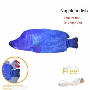 ของเล่นรูปปลาอิเล็กทรอนิกส์สำหรับแมวรูปปลาฟล็อปปี้ดิสก์แบบอินเทอร์แอคทีฟ <span class=keywords><strong>USB</strong></span> - Product Image 2