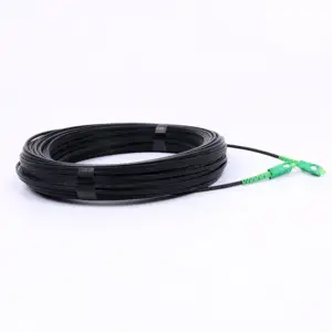 OEM/ODM Pre Terminated Ftth Drop Cable FTTH Ftth Black Fiber Optic Drop Cable Patch Cord Pre-connected Drop Cable