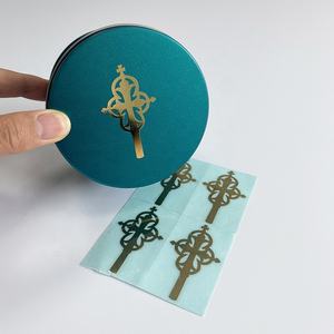 Autocollant de transfert de logo en vinyle avec impression personnalisée autocollants métalliques 3D transparents autocollant de transfert UV argent bronzant chaud - Product Image 2