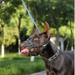 Hundeschnauze reflektierend einstellbare größe länge anti-biss anti-bellen anti-knäuchen große und kleine hunde mundbezug haustierzubehör
