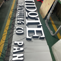 Enseigne lumineuse LED étanche pour extérieur, publicité LED, logo lumineux pour devanture de magasin