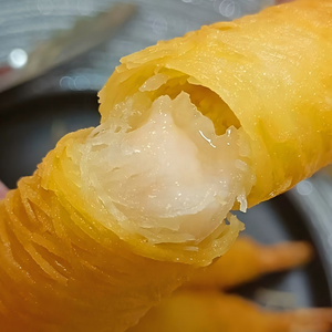 กุ้งมิสัวสไตล์สตรีทฟู้ดสไตล์อาหารไทยพร้อมปรุงแช่แข็งสีทองและกรอบเมื่อทอด - Product Image 5