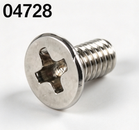 Nouvelle vis compatible D 04728 CSK POZ ST.ST.M3*6 pour imprimante à jet d'encre continu de la série A avec garantie d'un an