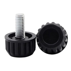M6M8 Furniture <b>Leg</b> <b>Adjustable</b> Feet Pads With Screws For <b>Table</b> Shock Absorption And Anti Slip Easy Installation - Product Image 1