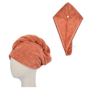 Toalla de microfibra suave para mujer, turbante para secar el cabello rizado, ideal para niñas, regalo promocional. - Product Image 1