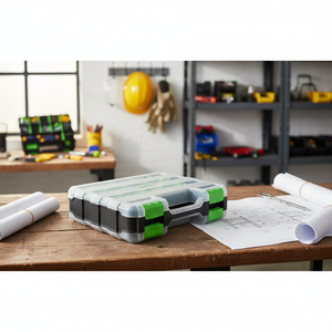 Durable PVC Lacquered Waterproof <strong>Storage</strong> <strong>Tool</strong> <strong>Boxes</strong> Black Round Design with 100kg Capacity for Carton <strong>Storage</strong> - Product Image 4