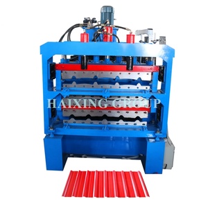 Integrierte 3-in-1-Profiliermaschine für Metalldachbleche und Farbige Verkleidungen Dachziegel-Herstellungsmaschine - Product Image 2