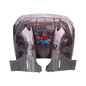 ฮู้ดและบังโคลน<span class=keywords><strong>รถ</strong></span>สไตล์รังผึ้งเหล็กดั้งเดิมสำหรับ <span class=keywords><strong>BMW</strong></span> 5 Series GT F07ใช้งานได้ - Product Image 1