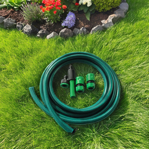 <span class=keywords><strong>Manguera</strong></span> de Agua de PVC Verde Ecológica, Ligera, Compacta, Fácil de Guardar, Portátil, de Alta Presión, Anti-torceduras, <span class=keywords><strong>Flexible</strong></span> y Transparente, Duradera - Product Image 4