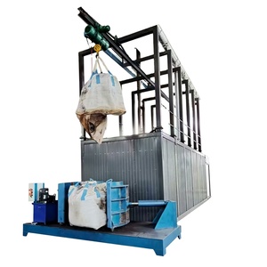 Éliminateur de sacs d'asphalte à fusion rapide - Configuration du moteur de la pompe PLC pour le dépose d'asphalte sur les projets routiers - Product Image 1