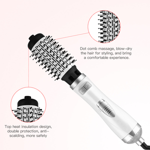 Cepillo de Aire Caliente Giratorio Automático 2 en <span class=keywords><strong>1</strong></span>, Equipo de Peluquería, Cepillo Secador de Pelo, Secador de Pelo de un Solo Paso - Product Image 5