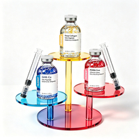 Vente Flash : Ampoule Éclat Rose PDRN, Sérum Visage au Collagène et Peptides, Soin Peau OEM ODM, Sérum Facial au Cuivre Bleu