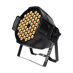 Super Price 54 X 3W par Light peaky blinders merchandise RGBW Lamp Lighting Warm Master Color DMX stage lights remote control