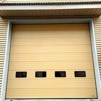 Puerta Seccional Corredera Superior, Resistente al Viento y con Aislamiento Térmico, Gran Venta