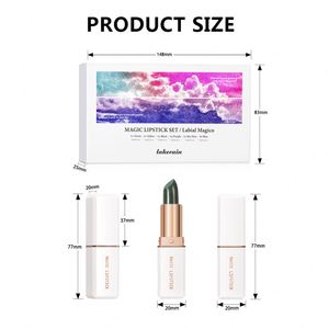 Lápiz Labial Mágico que Cambia de Color, 6 Piezas por Caja, Cambia de Color con la Temperatura, Resistente al Agua, Larga Duración, 8 Horas - Product Image 6