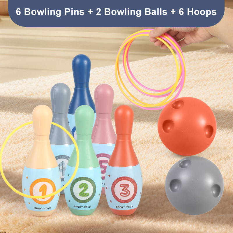 6 pin + 2 palline + 6 anelli