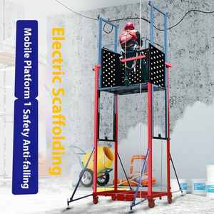 <span class=keywords><strong>Échafaudage</strong></span> électrique pliable avec roues, tour d'<span class=keywords><strong>échafaudage</strong></span> avec télécommande - Product Image 6