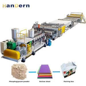 Attrezzatura per la Produzione di Fogli Corrugati in PP Multistrato Coestruso |   Rendimento Elevato 600KG/H |   Attrezzatura per Estrusione di Fogli a Doppia Vite - Product Image 1