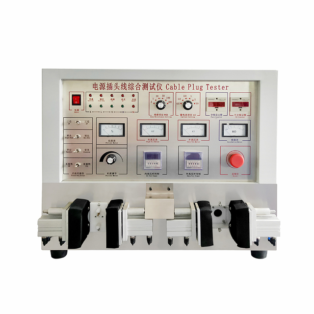 Automatic Advanced Electric Power Cable Network Cable test Machine Ac Power Plug test Machine