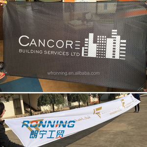 Khuyến Mại Bất kỳ Kích Thước Tùy Chỉnh Lưới Vải Biểu Ngữ PVC Vinyl Quảng Cáo Ngoài Trời In Kỹ Thuật Số Lưới Hàng Rào Biểu Ngữ - Product Image 2