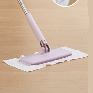 360 °   Serpillère rotative à tête plate pour le nettoyage sous le lit et sous le canapé, avec fixation auto-agrippante, livraison directe - Product Image 6