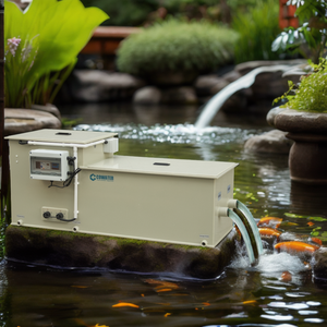 Cowater 20t/hr Koi <span class=keywords><strong>Pond</strong></span> Hệ thống lọc <span class=keywords><strong>UV</strong></span> đèn & Bio phương tiện truyền thông lọc nhà máy bán buôn nuôi trồng thủy sản thiết bị cho <span class=keywords><strong>Fish</strong></span> <span class=keywords><strong>Pond</strong></span> - Product Image 4