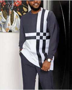 KJ S-5XL setelan Jogging baru 2026 pakaian tren kasual pakaian olahraga baju olahraga T Shirt + celana panjang 2 potong baju olahraga pria - Product Image 3