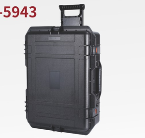 Valise de voyage en plastique à deux roues avec poignée de traction DF CT5943 55.5L-60L pour batterie - Product Image 4