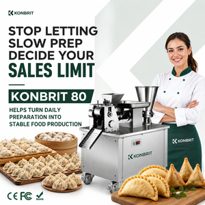 Machine à samosas, raviolis et pierogi automatique compacte 110V/220V pour la préparation de curry puffs et empanadas - Modèle <span class=keywords><strong>Paris</strong></span> - Product Image 3