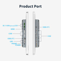 Monitor Marino 1080 de 15.6 Pulgadas con Pantalla Táctil, Monitor Marino para Barcos Ip65, Monitores Industriales de 7, 10.1, 13.3 y 15.6 Pulgadas