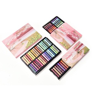 学校文具彩色蜡笔艺术家 & 学生儿童蜡笔套装12/24/36/48软油粉彩无毒绘画 - Product Image 2