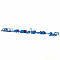 Ligne de laminage automatique de films PVC pour panneaux MDF, panneaux de particules, contreplaqués, papier décoratif, machine de laminage de films PET