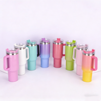 Bouteille d'eau chaude portable en acier inoxydable isolée en métal de 50 oz, 64 oz, 32 oz, 18 oz, 40 oz, 1,2 L pour enfants, scintillante