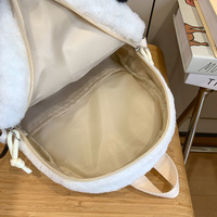 Sac à dos Capybara mignon, motif dessin animé, sac de rangement double usage pour étudiant