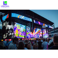 Écran LED de location extérieur 500x500mm P3.91, mur vidéo HD pour événements scéniques et publicité