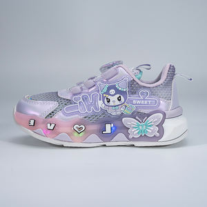 Chaussures décontractées pour filles 2025 – Nouvelles chaussures de sport de haute qualité pour enfants, chaussures de <span class=keywords><strong>basket</strong></span>-ball pour garçons, printemps-automne - Product Image 1