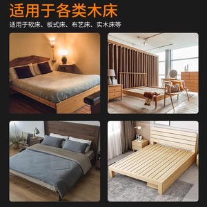 Furniture Hinge Iron Corner Bracket Surface Mount Antirust Heavy Duty Bed Frame Connector Minimalist Design - Product Image 5