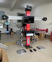 Machine d'alignement de roues 3D avec imprimante HP, certifiée CE, aligneur de roues de voiture avec caméra Sony, alignement de quatre roues